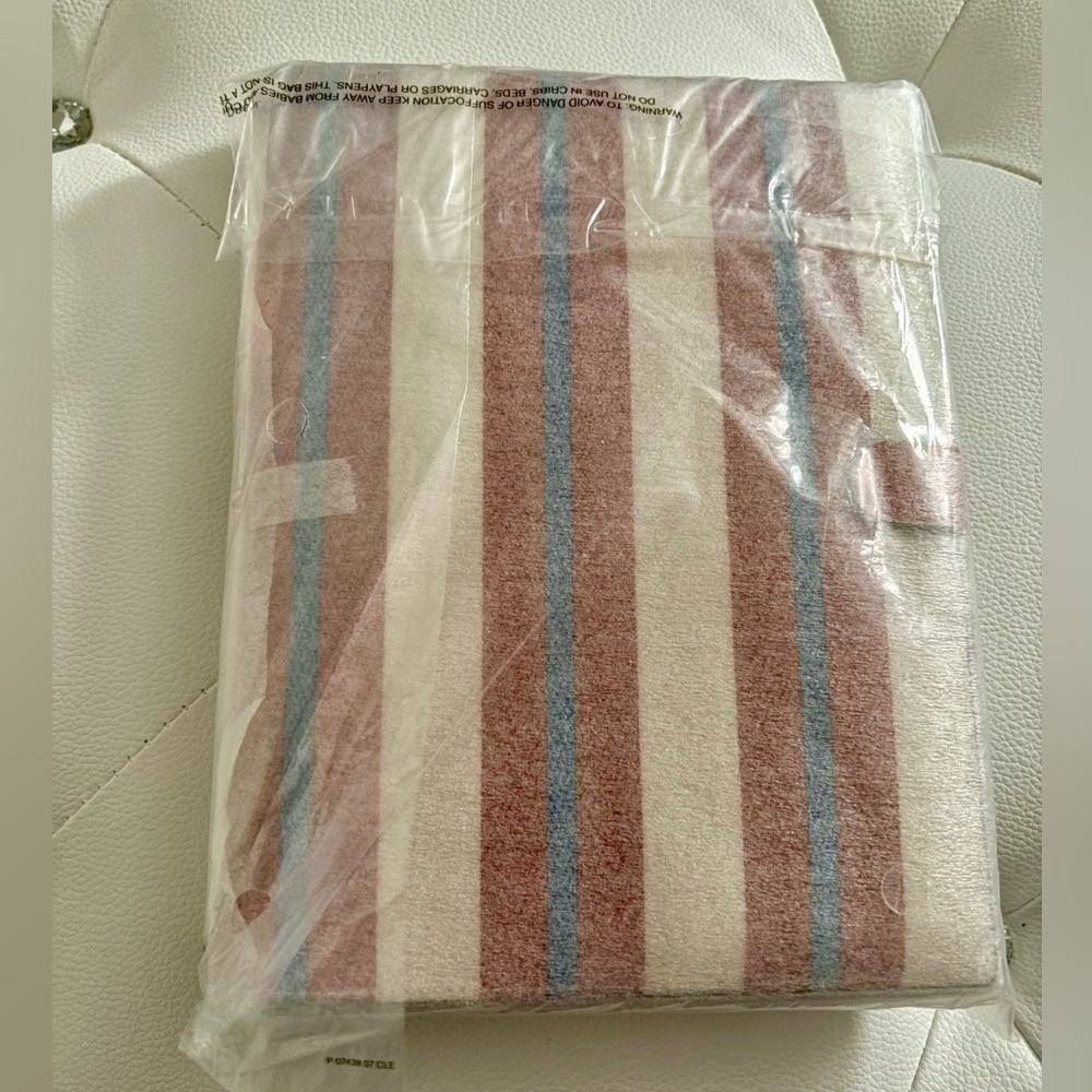 NEW Coach Coated Canvas Chalk Multi Stripe Notebook Journal Diary Agenda - Picture 14 of 15